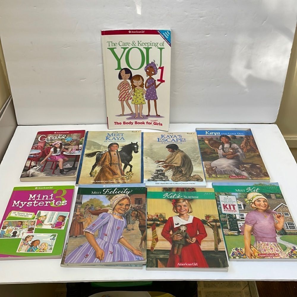 ‎TEN AMERICAN GIRL BOOKS
